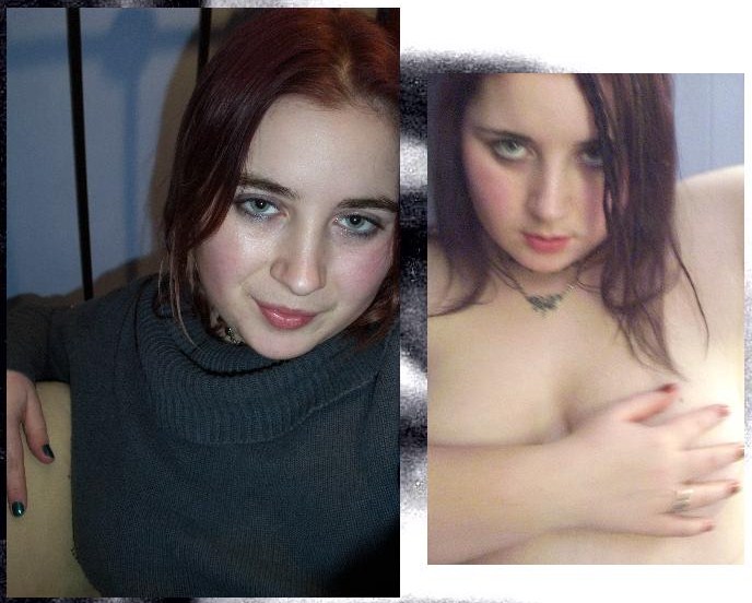 Gothic big tits teen