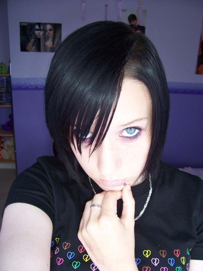 Emo gorlfriend - selfshot