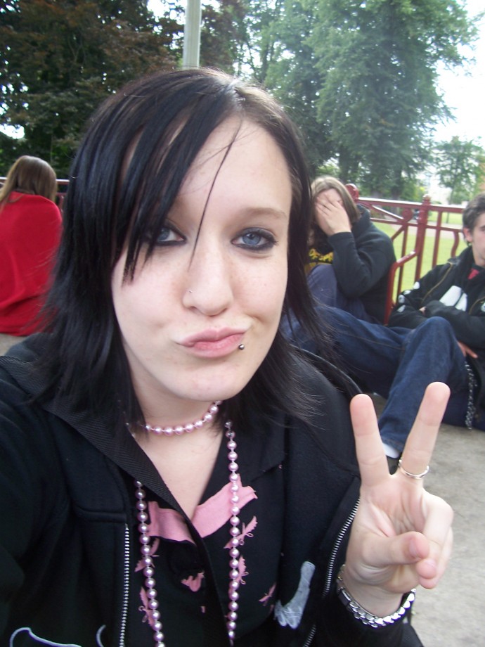 Emo gorlfriend - selfshot