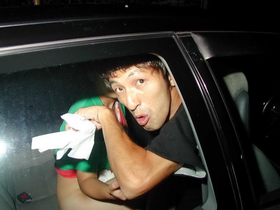 Asian couples funcking in cars