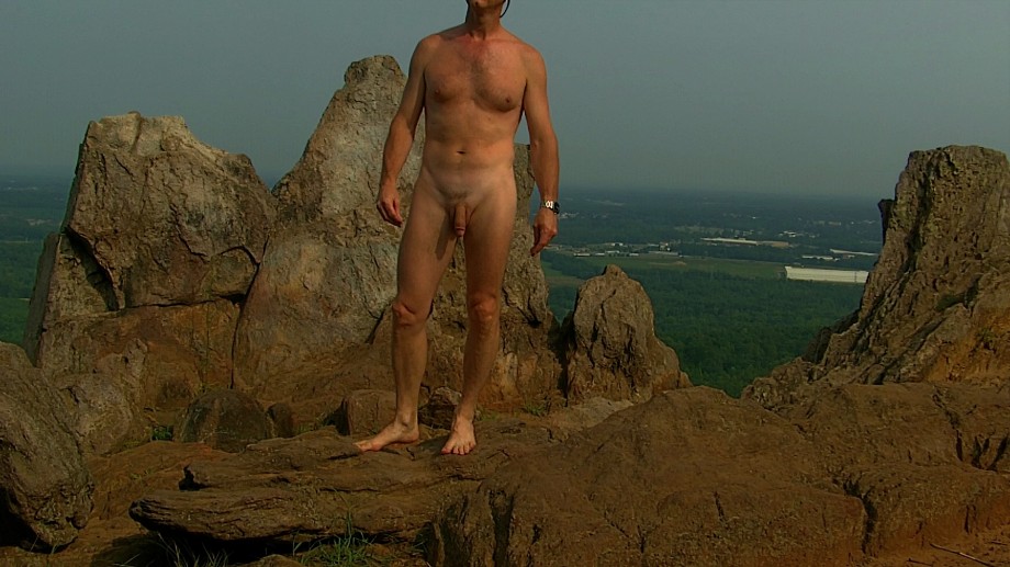 Amateur male mountaintop