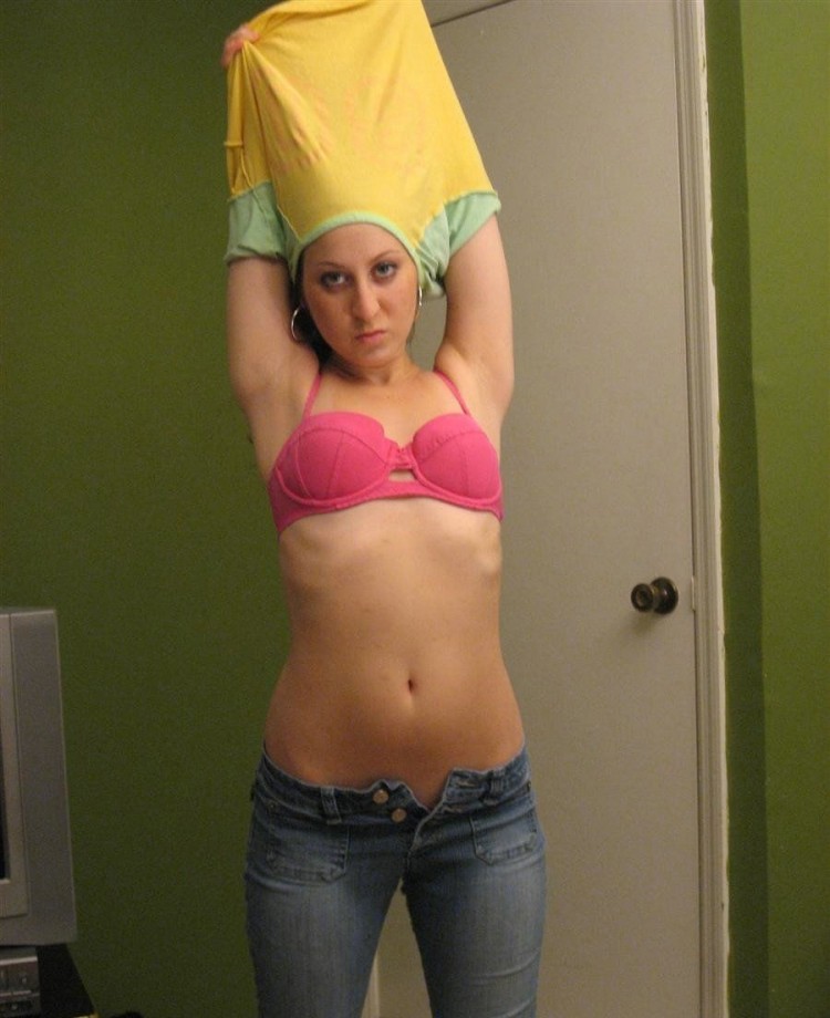 Laura - amateur teen changing clothes and undies