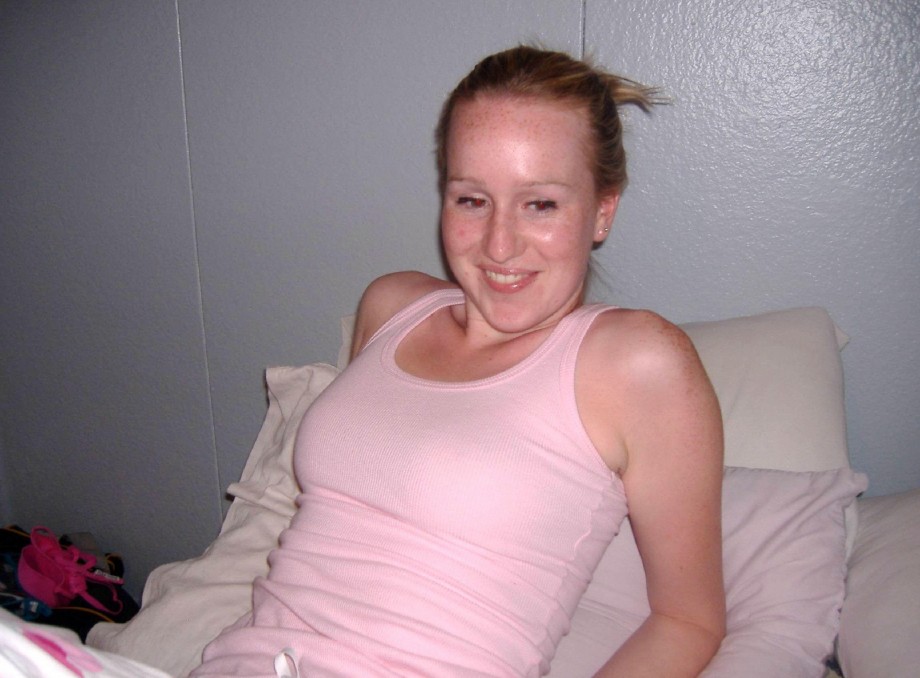 Young blonde and two cocks