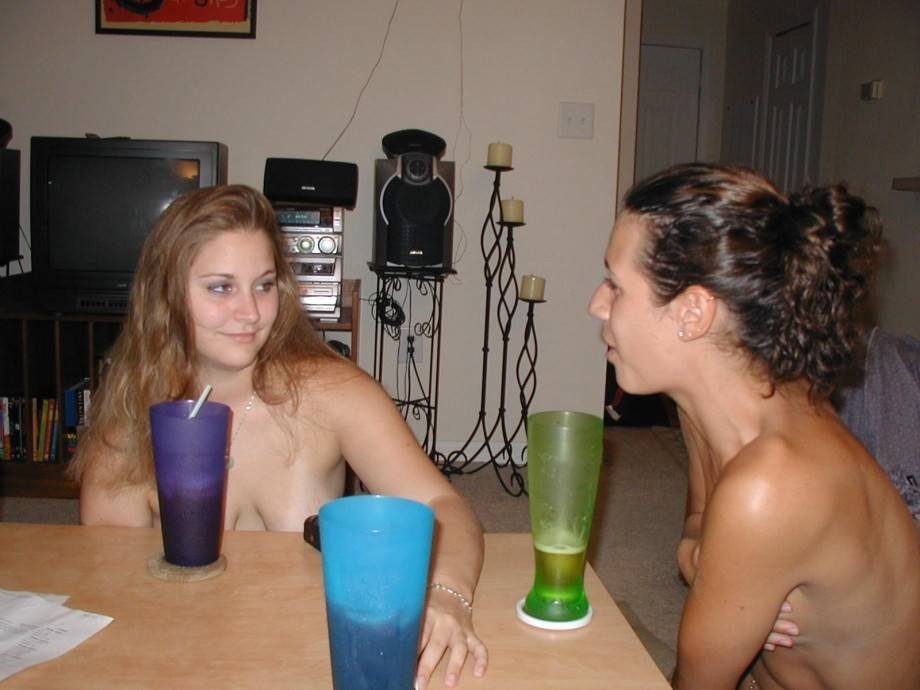 2 drunk couples having fun naked