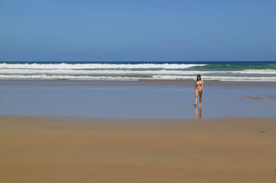 Carmen - posing on the beach - part 2