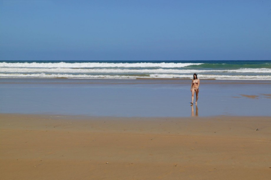 Carmen - posing on the beach - part 2