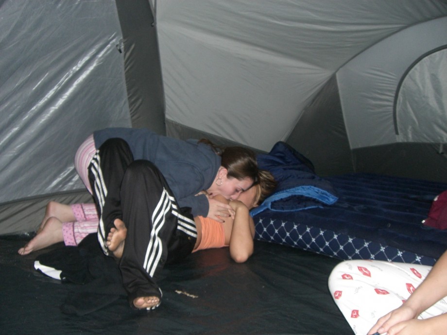 Camping girls