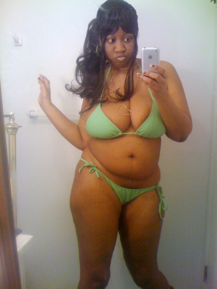 Big belly bikini body