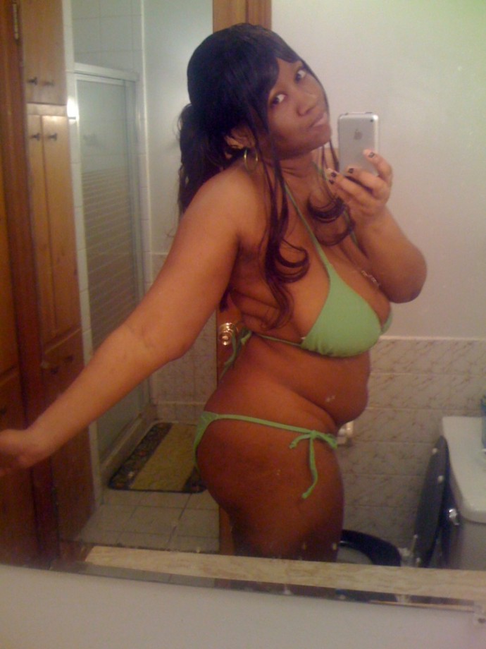 Big belly bikini body