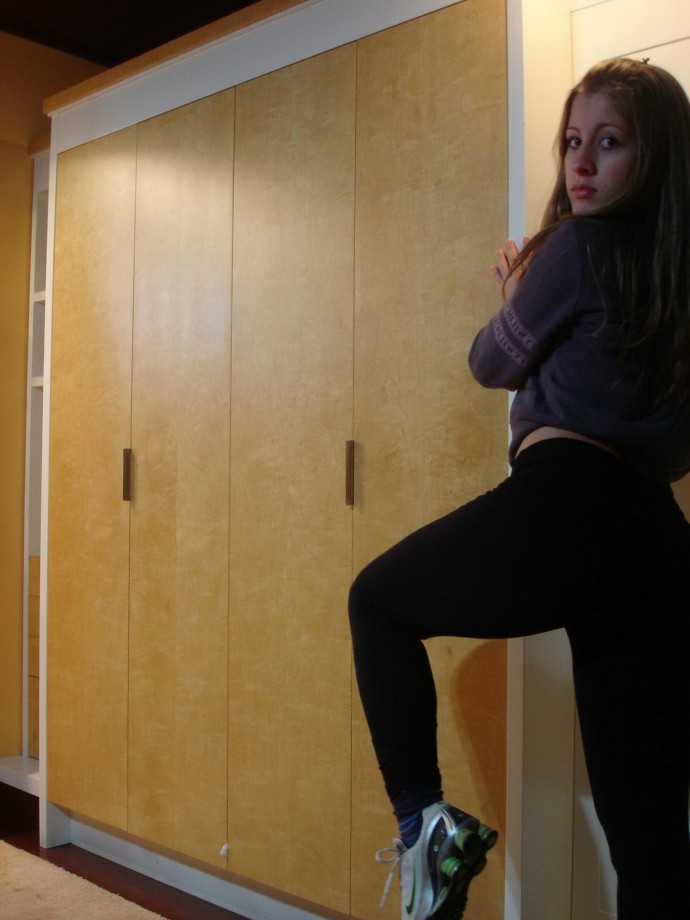 Very hot sport teen selfshots