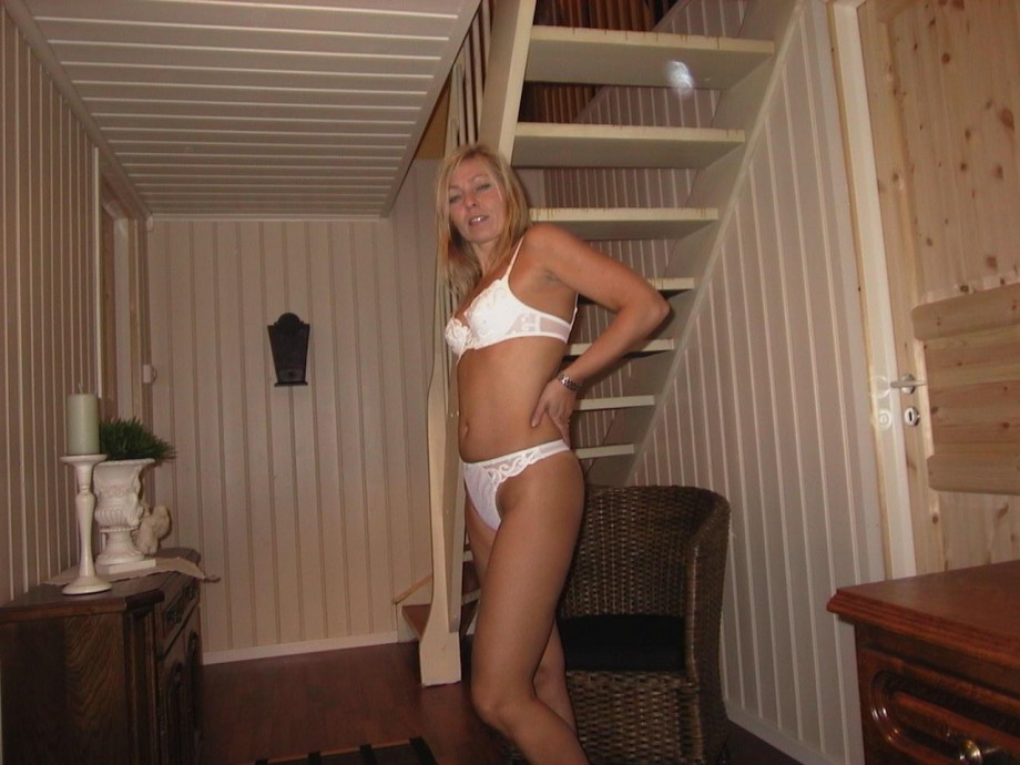 Sexy blonde amateur wife 10