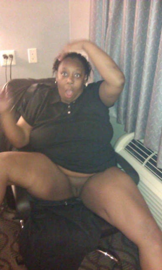 Very ugly fat black woman
