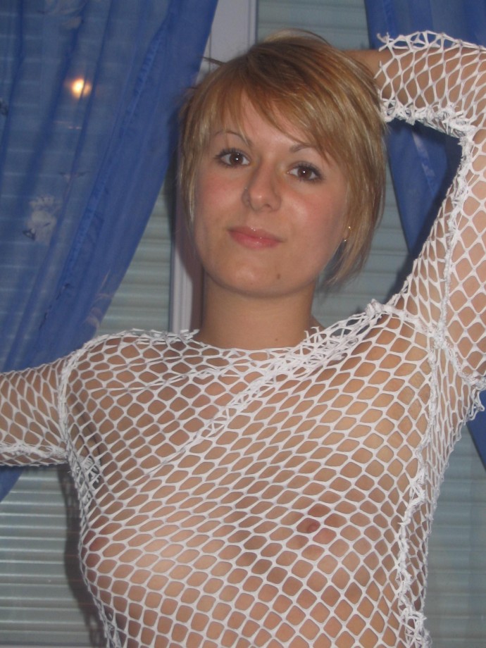 Cute blonde amateur babe 5