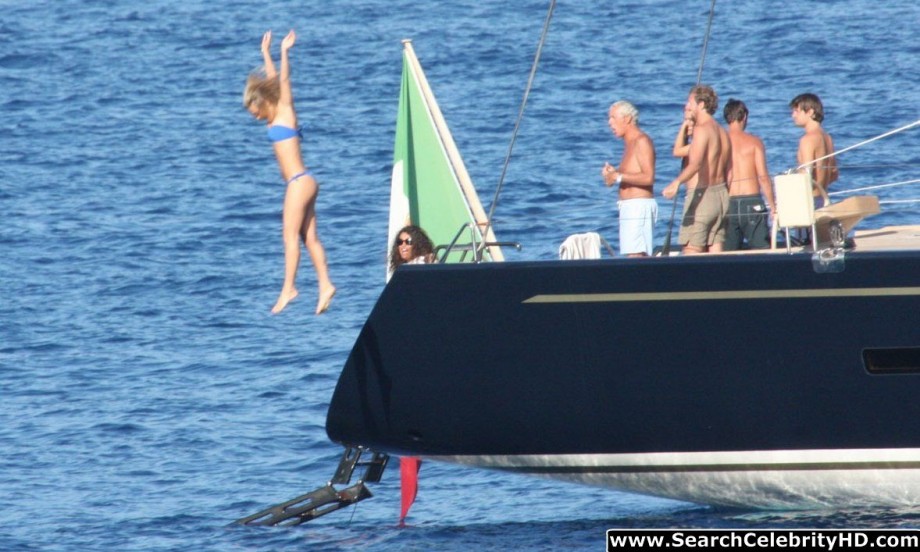 Bar refaeli tiny blue bikini and flawless ass candid photos