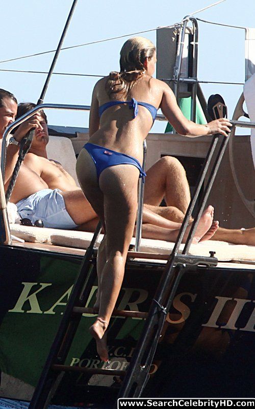 Bar refaeli tiny blue bikini and flawless ass candid photos