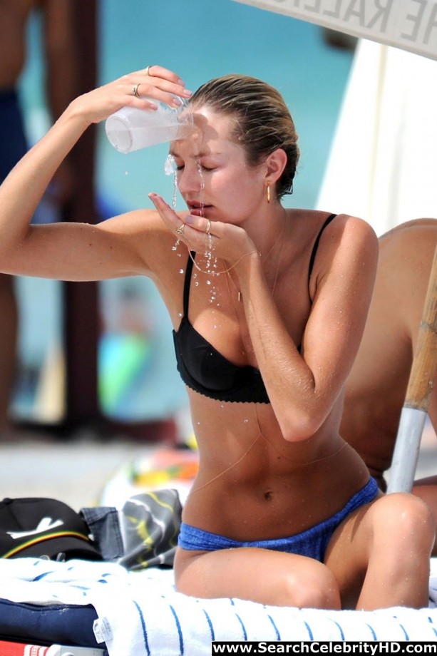 Candice swanepoel bikini ass candids in miami