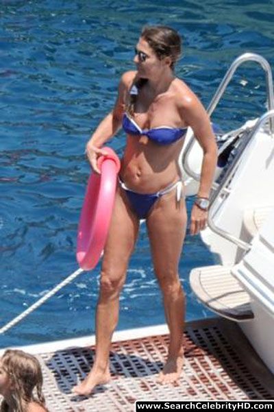 Fiona swarovski candid topless sunbathing bikini photos