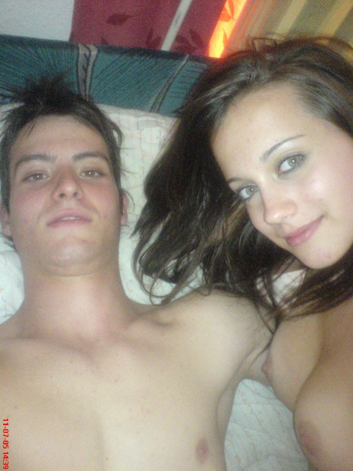 Horny amateur teen couple 3