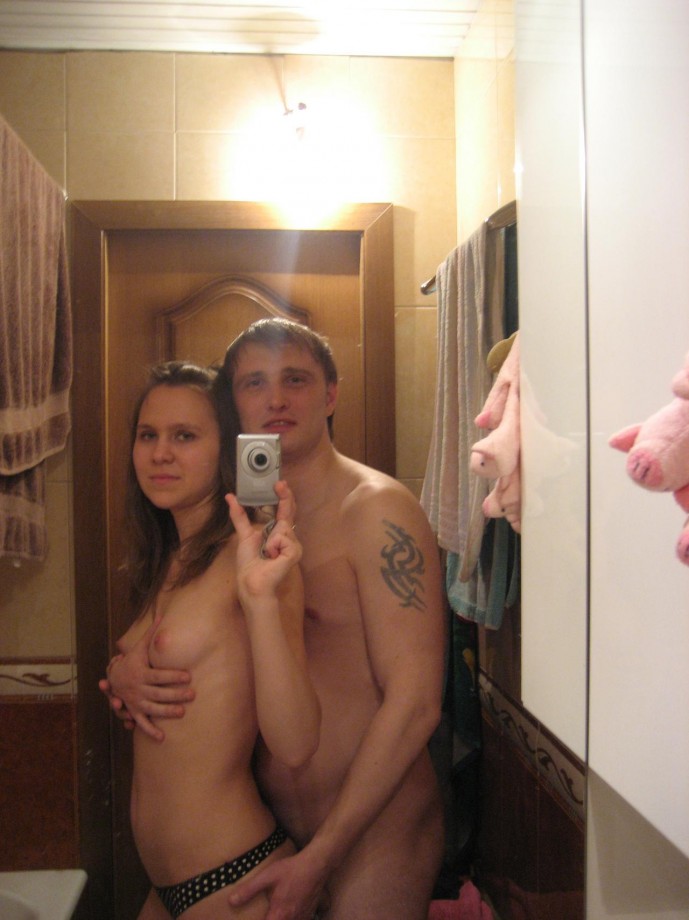 Horny amateur teen couple 3