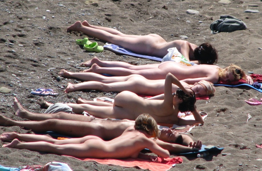 Teens on the beach - 009