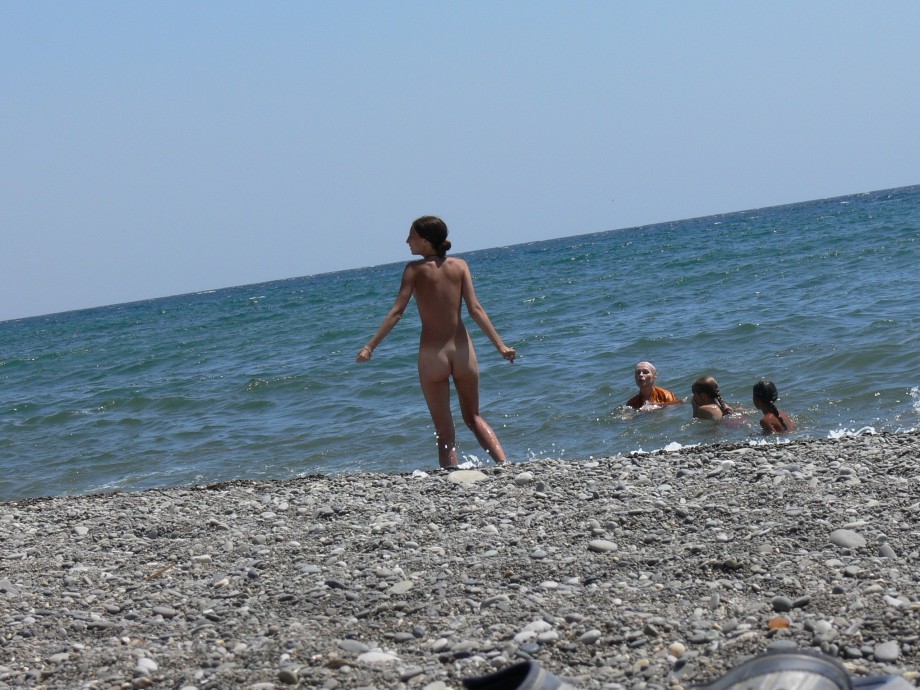 Teens on the beach - 009