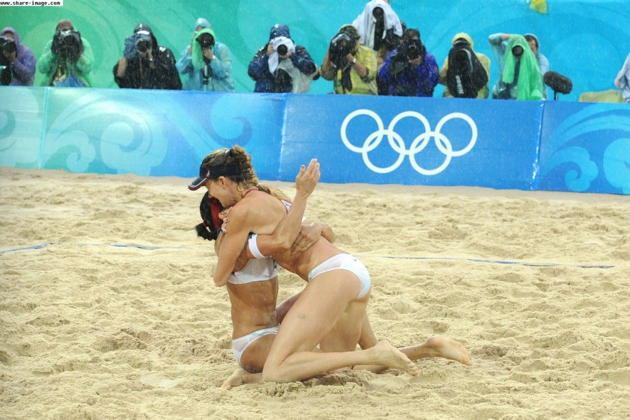 I love beach voleyball