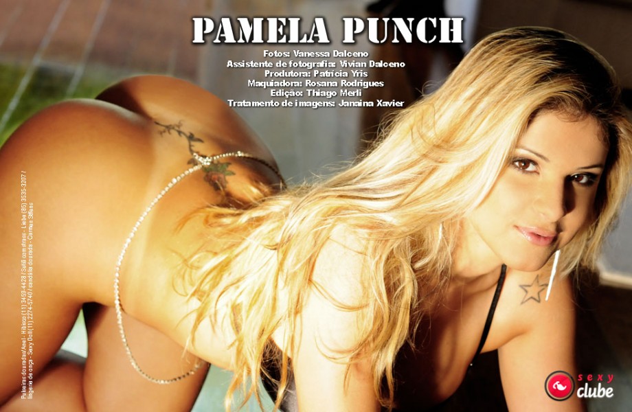 Hot brazilian model pamela punch