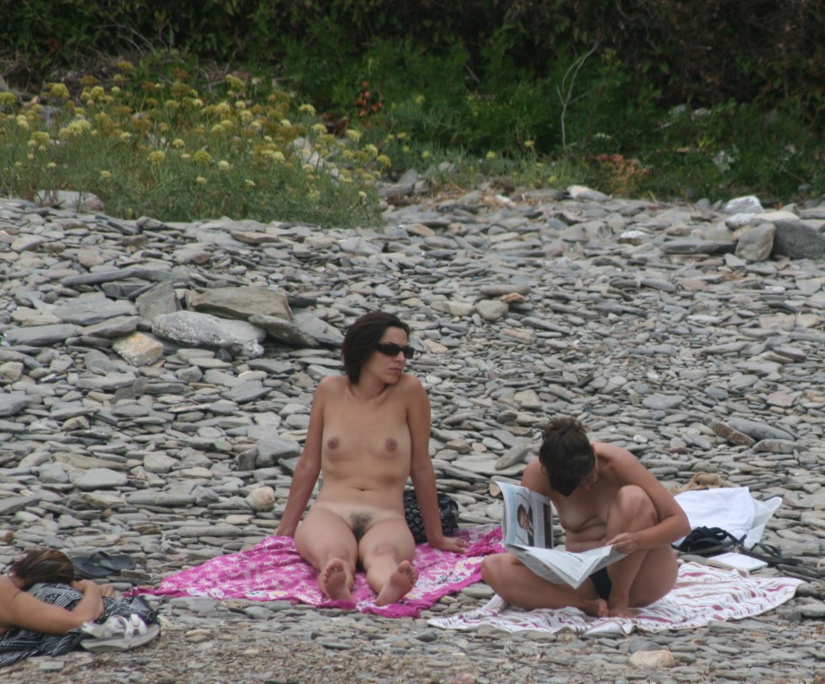 Amateur girls on beach 24