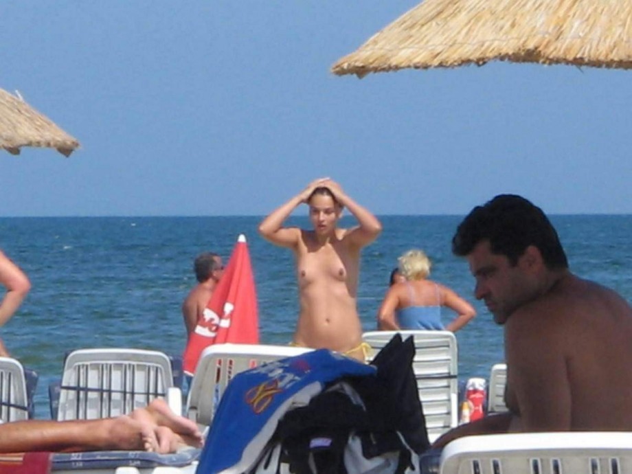 Girlfriend on the beach