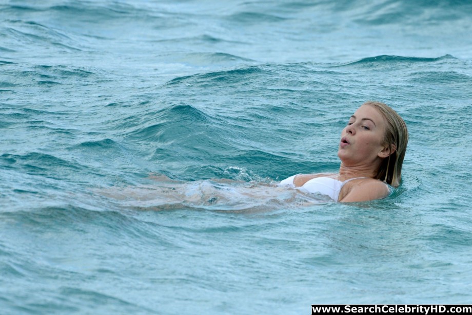 Julianne hough - bikini candids in st. barthelemy - celebrity