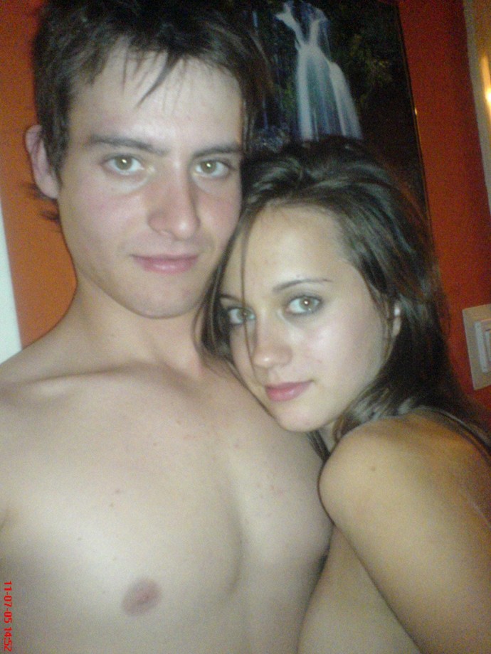 Horny amarteur teen couple 8