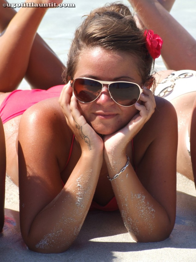 Beach - kayleigh and friends