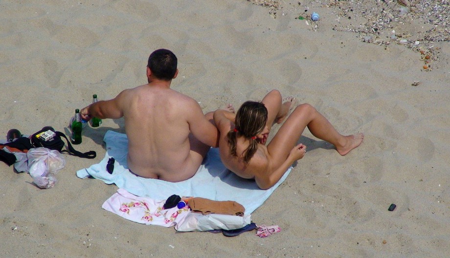 Couples on the beach