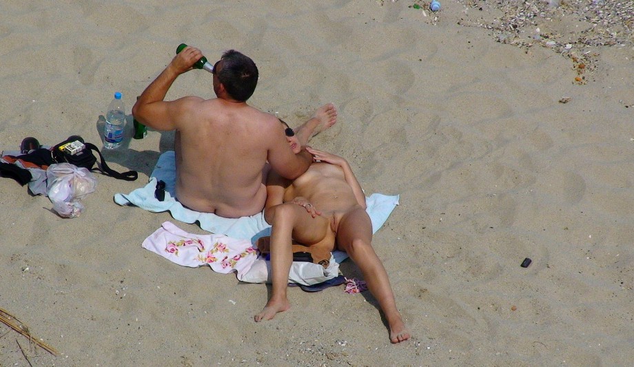 Couples on the beach