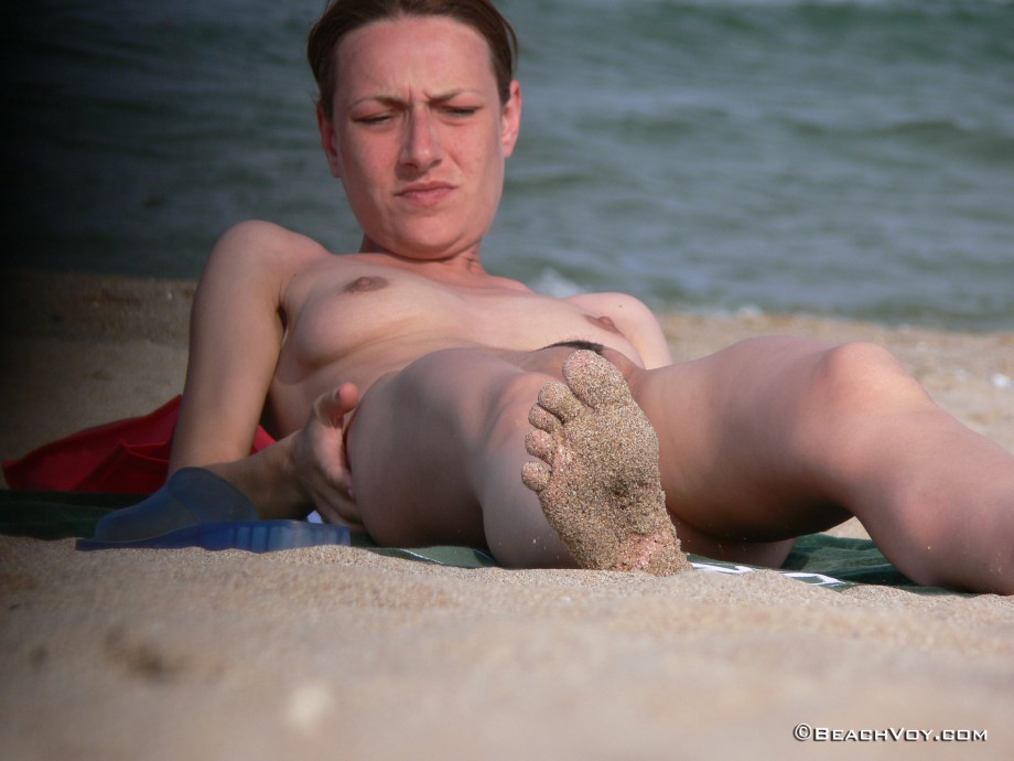 Nude girls on the beach - 358