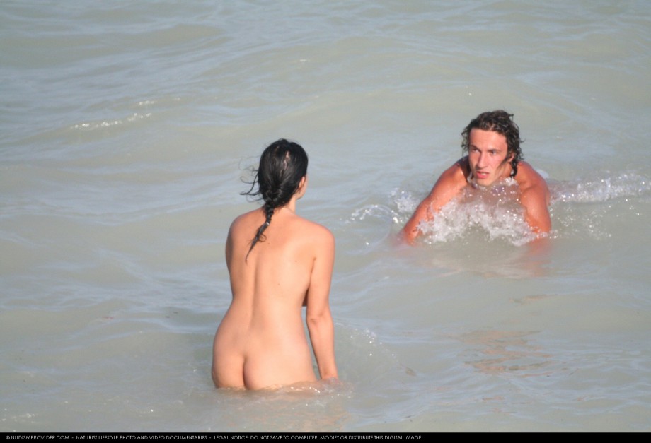 Nude girls on the beach - 177