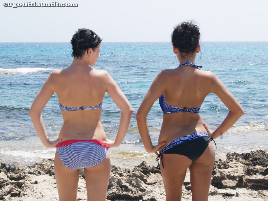 Beach - sarah and natasha 1