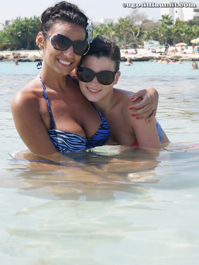 Beach - sarah and natasha 1