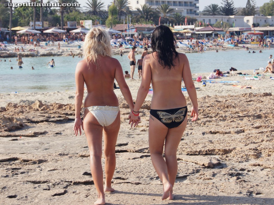 Beach - cherie and rachel 1