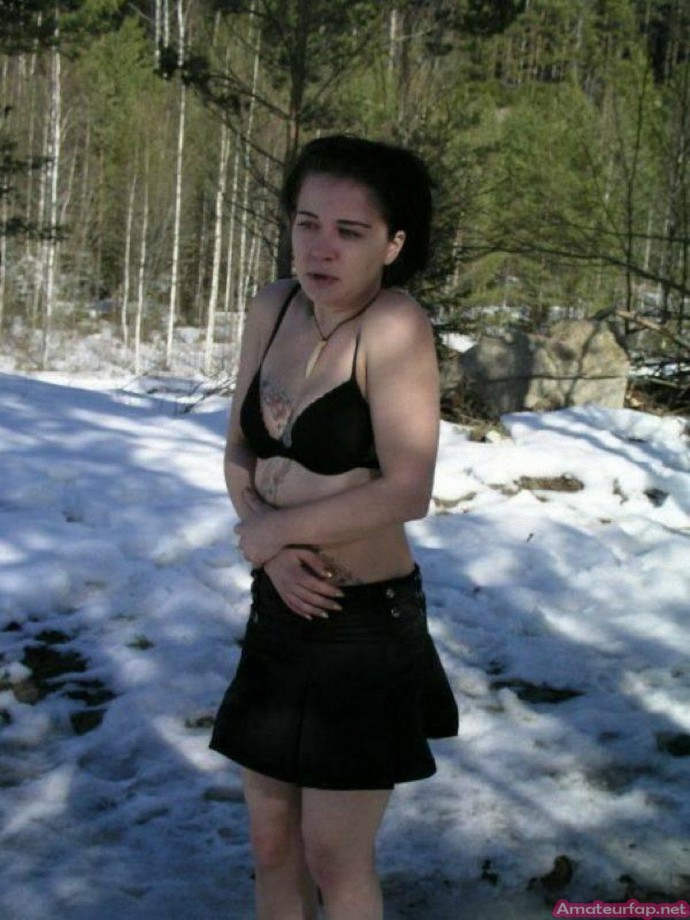 Russia in the winter busty babes