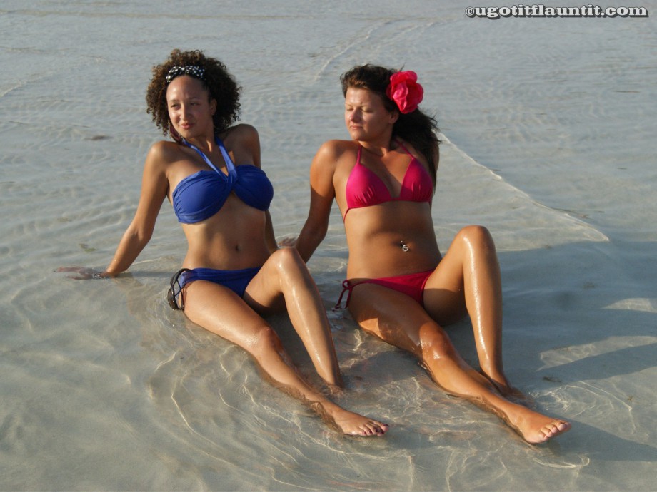 Beach - sinead and kelly