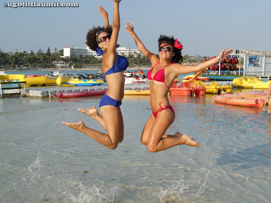 Beach - sinead and kelly