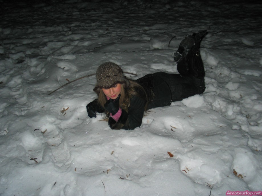 Pretty russian teen  likes posing for the camera