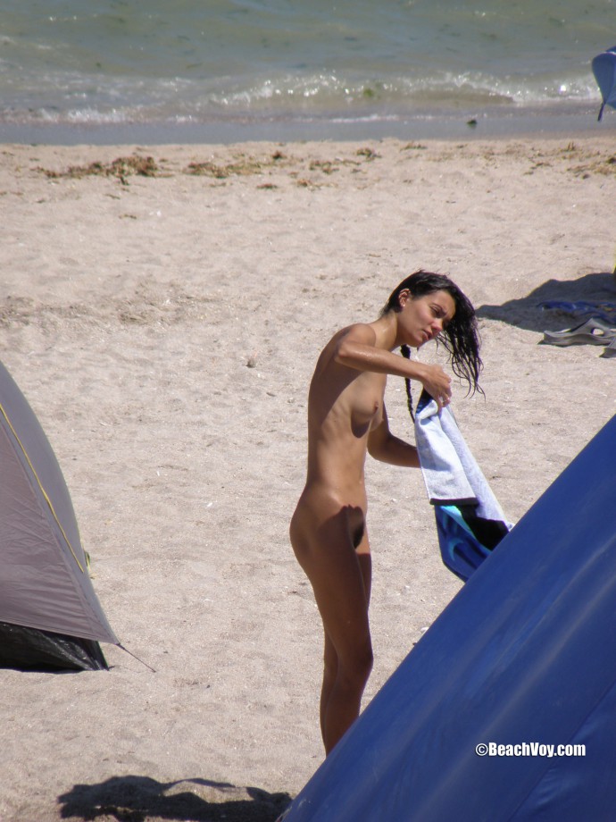 Nude girls on the beach - 100