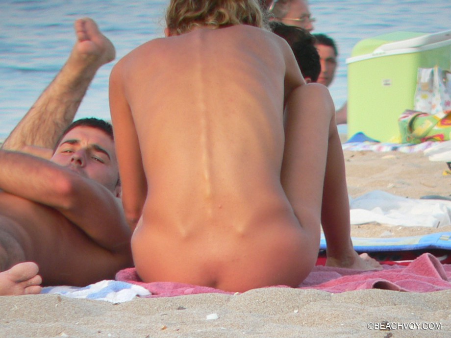 Nude girls on the beach - 176