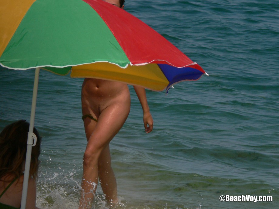 Nude girls on the beach - 318