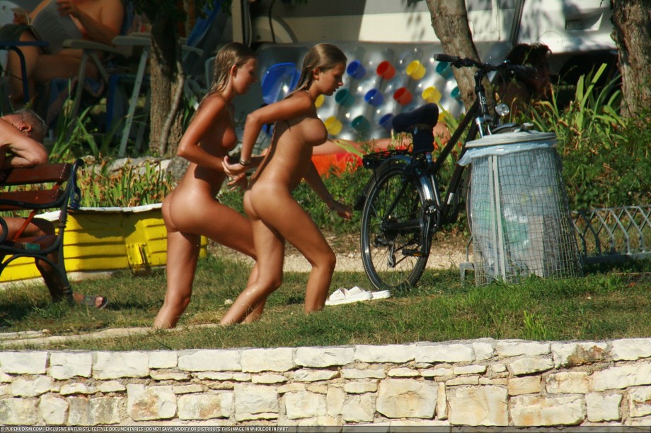 Nude girls on the beach - 116