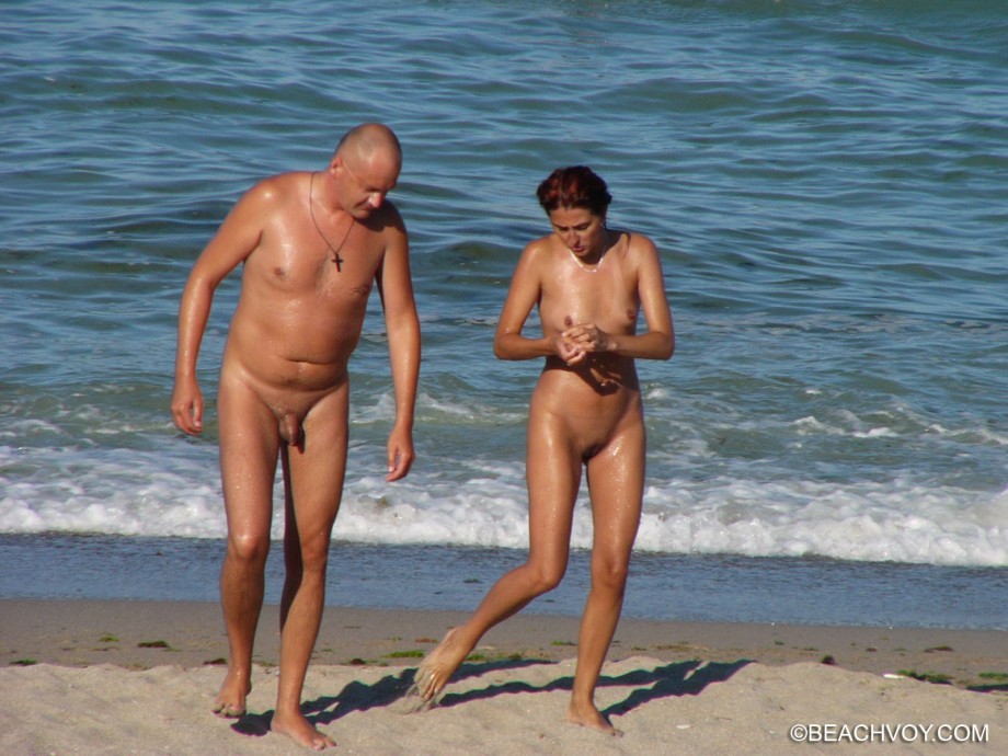 Nude girls on the beach - 381