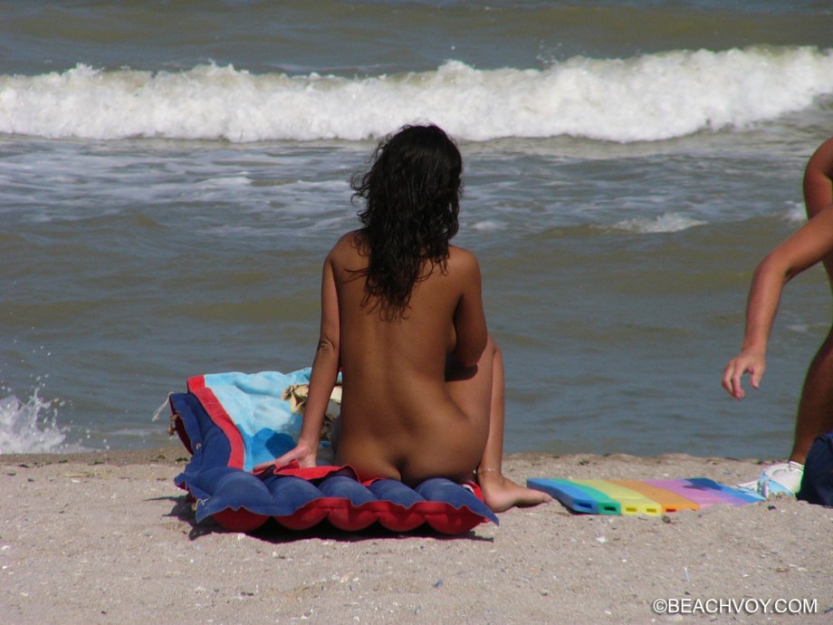 Nude girls on the beach - 159