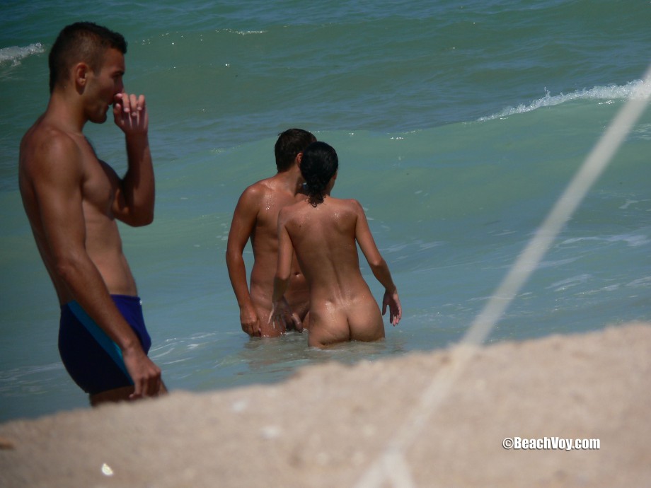 Nude girls on the beach - 112
